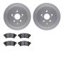 Dynamic Friction 4502-76181 Rotor Kit