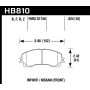 Hawk Performance HB810Z.624 Performance Ceramic Disc Brake Pad