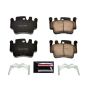 PowerStop Z23-917 PowerStop - Z23 Daily Driver Carbon-Fiber Ceramic Brake Pads with Hardware Kit