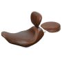 Mustang Motorcycle 76721 Mustang 97-07 Harley Rd King,06-07 Str Glide,00-05 Eagle Wide Tripper Solo Seat - Brown