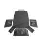 Rampage 2007-2009 Jeep Wrangler(JK) Unlimited OEM Replacement Top - Black Diamond