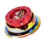 NRG SRK-280RD-MC Quick Release Gen 2.8 - Red Body / Neochrome Ring
