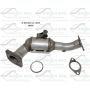 Davico Mfg 19656 Direct Fit Catalytic Converter