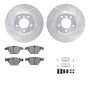 Dynamic Friction 7612-31058 Rotor Kit