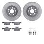 Dynamic Friction 7612-59010 Rotor Kit