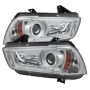 SPYDER 5074218 Projector Headlights - Light Tube - DRL - Chrome