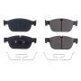 PowerStop 17-1865 PowerStop - Z17 Low-Dust Ceramic Brake Pads with Hardware