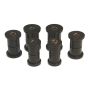 Prothane 81-87 GM K30 Rear Spring & Shackle Bushings (w/ 1 3/8in OD Frame Shackle Bush) - Black