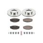PowerStop KOE7065 OE Stock Replacement Low-Dust Ceramic Brake Pad and Rotor Kit