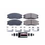 PowerStop Z23-864 PowerStop - Z23 Daily Driver Carbon-Fiber Ceramic Brake Pads with Hardware Kit