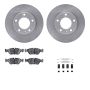 Dynamic Friction 6612-31047 Rotor Kit