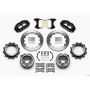 Wilwood 140-12435 Narrow Superlite 4R Rear P-Brk Kit 12.88in Strange Eng Floater 3.49in Offset