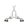 CORSA Performance 21317BLK Corsa 22-25 Cadillac CT4 V Blackwing 3in Active Valve Cat-Back - 4.5in Black Tip