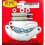 RACING POWER CO-PACKAGED RPCR3816 BBC Saginaw Power Steer Bracket Swp Chrome