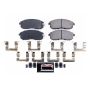 PowerStop Z23-815A PowerStop - Z23 Daily Driver Carbon-Fiber Ceramic Brake Pads with Hardware Kit