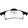 EBC Brakes DP61606 6000 Series Greenstuff Truck/SUV Brakes Disc Pads