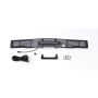 Putco 87160FPL 15-17 Ford F-150 Bumper Grille Insert- SS Blk Bar Design w/Heater Plug & 10in Luminix Lightbar
