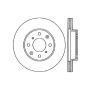 StopTech 90-00 Honda Civic / 90-91 CRX Drilled Right Front Rotor