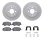 Dynamic Friction 4512-03163 Rotor Kit