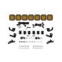 Diode Dynamics DD7831 Prinsu/Sherpa Roof Racks-SS5 7-Pod CrossLink Mounting Kit - Pro Yellow Driving