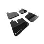 Rally Armor MF131-BLK-WH Black Mud Flap/White Logo