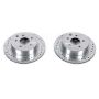 PowerStop JBR751XPR PowerStop Evolution Performance Drilled, Slotted & Plated Brake Rotor Pair