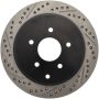 Stoptech 127.42078R Slotted & Drilled Sport Brake Rotor