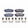 PowerStop 17-1073 PowerStop - Z17 Low-Dust Ceramic Brake Pads with Hardware