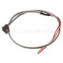 NAMZ NBSH-2418 Brake Switch Harness (SS Braided & Clear Coated)