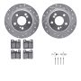 Dynamic Friction 7612-63037 Rotor Kit