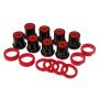 Prothane 65-88 GM Rear Control Arm Bushings - Red