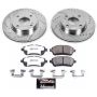 PowerStop K5969-26 Z26 Street Performance Ceramic Brake Pad and Drilled & Slotted Rotor Kit
