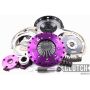 XCLUTCH XKTY23682-2E 93-95 Toyota Supra Twin Turbo 3.0L 9in Twin Solid Ceramic Clutch Kit