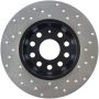 Stoptech 128.33099R 06-11 Audi A3 / 06-09 VW GTI Mk V / 05-10 Jetta (Exc Wagon) Drilled Right Rear Rotor