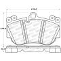 Stoptech 308.11300 Street Brake Pads