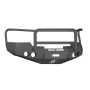Road Armor 37605B 08-13 GMC 1500 Stealth Front Winch Bumper w/Lonestar Guard - Tex Blk