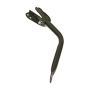 Rugged Ridge 55-86 Jeep CJ Black Right Mirror Arm & Bracket