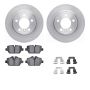Dynamic Friction 6612-32049 Rotor Kit