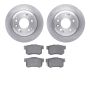 Dynamic Friction 6502-58089 Rotor Kit