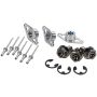 ALLSTAR PERFORMANCE ALL44266 Sprint Wheel Cover Bolt Kit Titanium