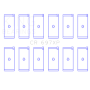 King Engine Bearings CR697XP King Jaguar 4.2L (Size STD) Rod Bearing Set