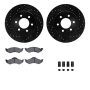 Dynamic Friction 8212-40150 Rotor Kit