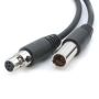 Rugged Radios CS-6P-EXT-15 6-Pin Intercom Port Extension Cable (Select Length) 15 Feet