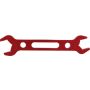ALLSTAR PERFORMANCE ALL11128 Double Ended Alum Wrench -8/-10 Hose