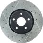 Stoptech 127.39038R Slotted & Drilled Sport Brake Rotor