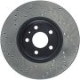 Stoptech 128.33136L Drilled Sport Brake Rotor