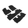 3D MAXpider L1HY10004709 20-24 Hyundai Palisade 8-Seat Elegant Black R1 R2 R3