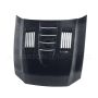 Anderson Composites AC-HD1011FDMU-SS 10-14 Ford Mustang/Shelby GT500 and 2013-2014 GT/V6 Type-SS Hood