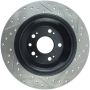 Stoptech 127.40074R Slotted & Drilled Sport Brake Rotor