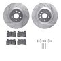 Dynamic Friction 7612-45008 Rotor Kit